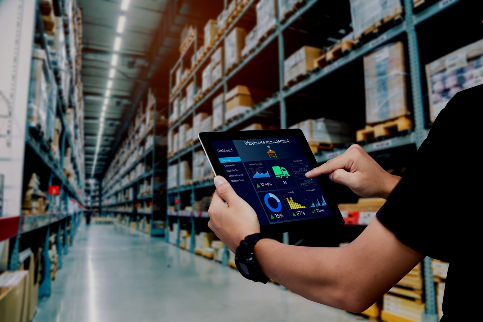 Smart warehouse management system.