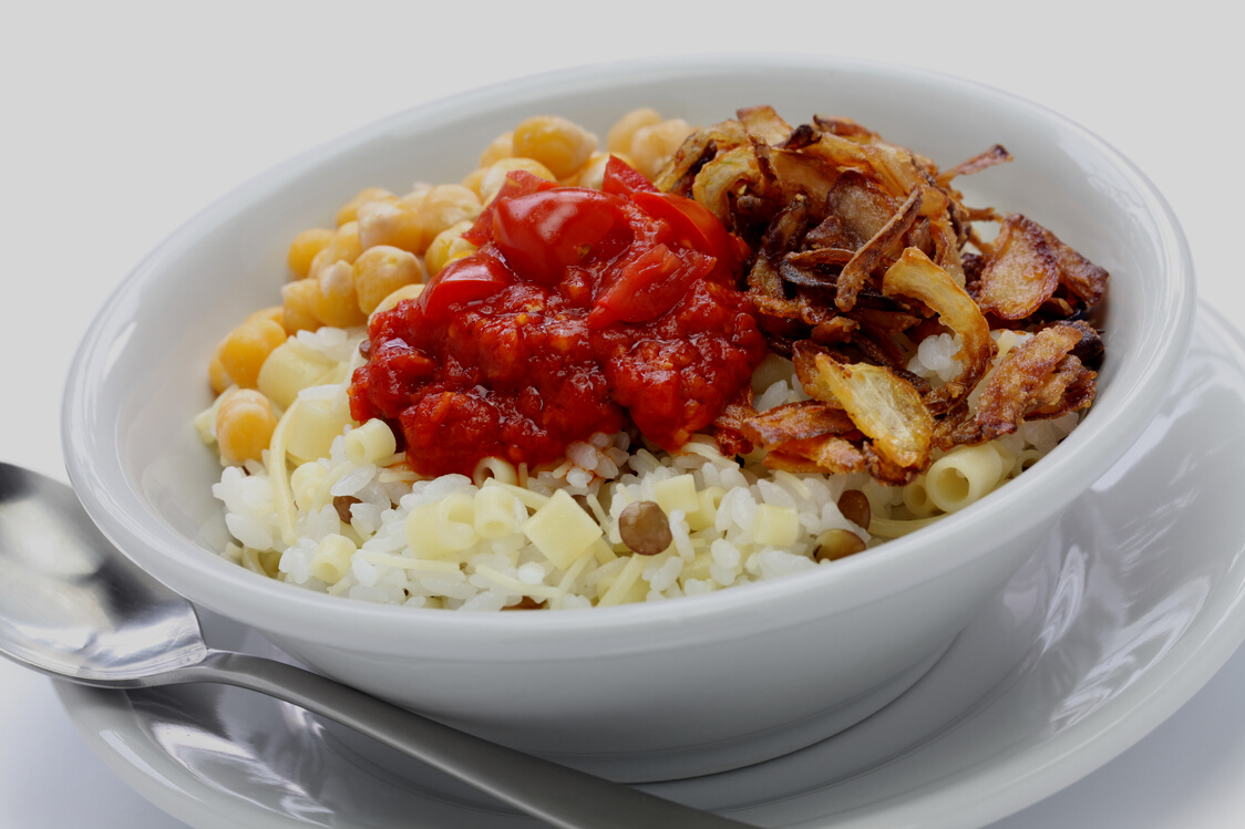 kushari, koshari, egyptian food